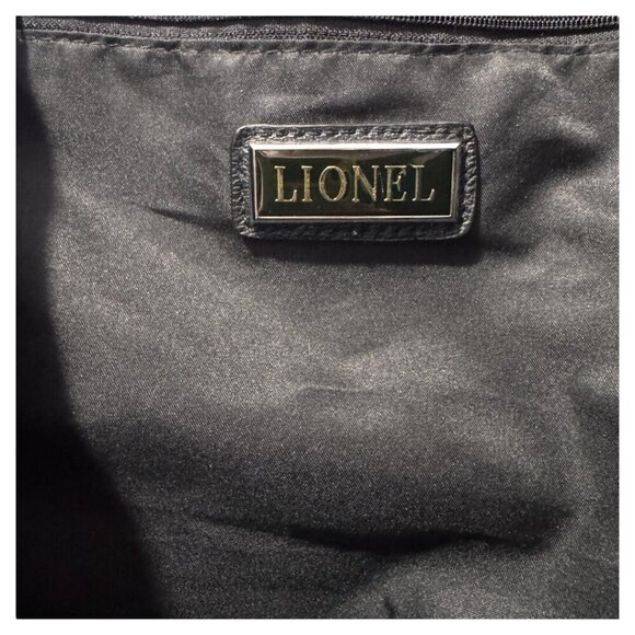 Lionel snakeskin print Shoulder hand Bag Slouchy Hobo Style Fringe - Picture 3 of 9